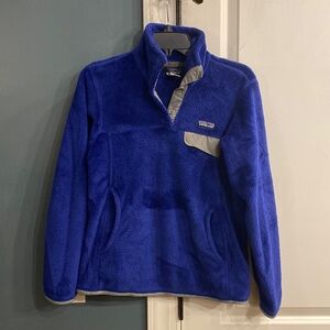 Patagonia Purple Fleece Pullover Sweater